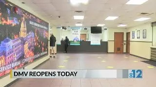 DMV locations reopen across Mississippi