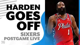 James Harden GOES OFF in Game 1 against Celtics, powers Sixers to 1-0 lead | Sixers PostGame Live