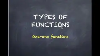 One - One Function | II PUC | PART - 2 | GENIUS MATHEMATICS