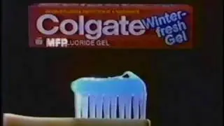 Colgate Toothpaste Commercial (1983)