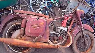 Rusty JAWA 2 - Rusty Jawa Restoration | Restored rusty fuel tank Jawa 350 cm 3