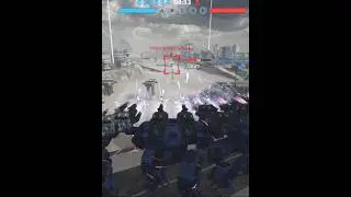 6 GAUSS BEHEMOTH SHOOTING AT A SHELL ALL AT ONCE! || WAR ROBOTS SHORTS WR ||