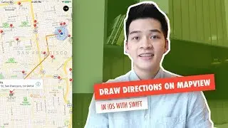 Draw Directions on Map | MapView, MapKit in iOS with Swift