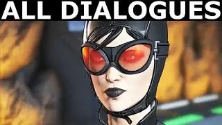 All Dialogues With Catwoman - BATMAN Season 2 The Enemy Within Episode 4: What Ails You