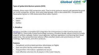 Global Distribution System