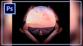 Surreal Landscape Ball | Photoshop