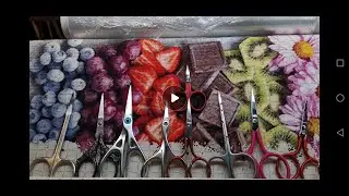Моя коллекция ножничек для вышивки + эксперименты с ними!