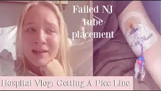 getting an picc line hospital vlog