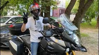 Suzuki V-Strom Установка доп света