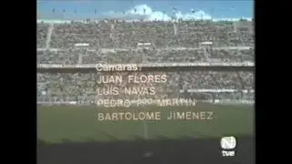 Cabecera partidos de fútbol años 70