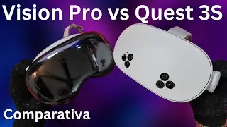 Meta Quest 3S VS Apple Vision Pro Comparativa, Cual Deberías Comprar HOY.