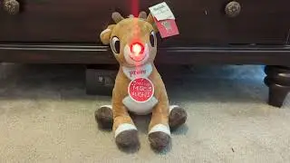 Rashti & Rashti Musical Rudolph Plush