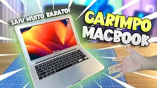 COMPREI UM MACBOOK AIR USADO NA OLX POR R$1400! *macbook air barato*