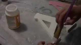 DIY Baby Name Wall Art