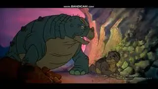The Land Before Time - Old Rooter Scene