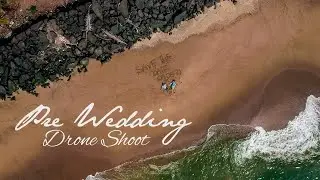 Pondicherry Beach Pre Wedding | Pondicherry Beach Drone Shots |  Couple Shoot | Save the date 4K