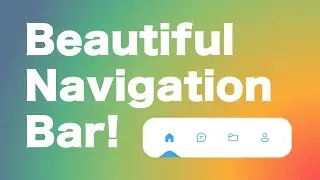 Creative and Beautiful Navigation Bar with HTML, CSS, JavaScript, and GSAP