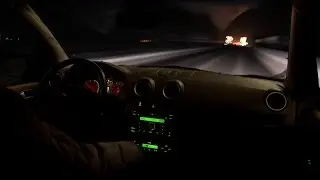 Ford Fusion Night, Форд Фьюжен ночь. TimeLaps