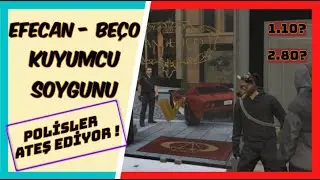 EFECAN ve BEÇO Kuyumcu Soygunu (Polisler Ateş Ediyor) | EightbornV