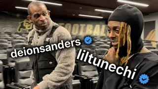 Deion Sanders Gives Lil Wayne A Tour Of The Colorado Football Facility