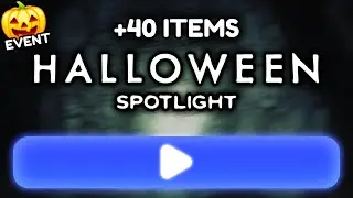 ROBLOX HALLOWEEN SPOTLIGHT IS OPEN! (New Event)
