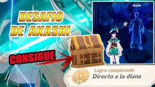 DESAFIO DE LA SOMBRA AKASHI / CONSIGUE UN LOGRO SECRETO + COFRE EXQUISITO / GENSHIN IMPACT 2.4