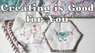 Mindful and Mindlessness in making - Update on my Quilt as You go Hexagon Quilt