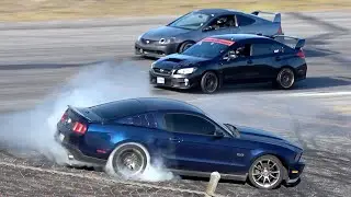 Spectator Drags 'Class A' at Oxford Plains Speedway Motor Mayhem #4 Oct 2022