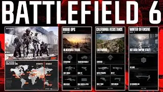 BATTLEFIELD 6 Season 1 New Content & Release Date! - More Maps, Weapons & Time Zones!