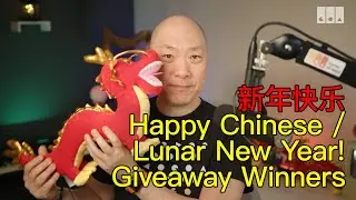 Chinese/Lunar New Year Giveaway Draw--Two Lucky Winners!