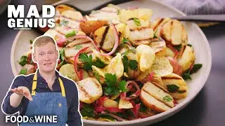 Justin Chapple Makes Grilled Baby Potato Salad | Mad Genius | Food & Wine