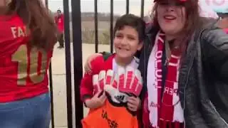 El maravilloso gesto de Gallese a un niño llamado Anghelo 😊🇵🇪⚽️!!