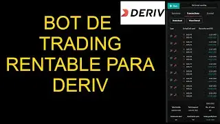 Gana de 5 a 10 Dolares con este Bot de Trading en Deriv  RENTABLE gratis ideal para cuentas pequeñas