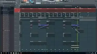 Making Dubstep in FL Studio (November 4th)