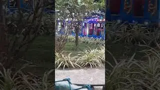 විහාර මහා දේවි උද්යානයේ පුංචි කෝච්චිය.