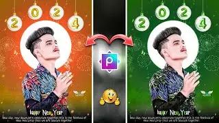 2024 Happy New Year Photo Editing || New Year 2024 Photo Editing || 2024 Photo Editing