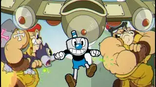 The Howling Aces Cuphead DLC Boss Fight With Mugman