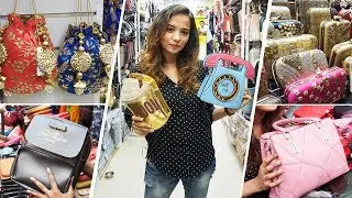CRAWFORD MARKET - BAGS (Western handbag,Luggage bag,Wedding Collection,Pooja bags)