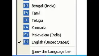 How to Add Another Font in Taskbar [Language bar]