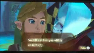 Zelda: Skyward Sword Ghirahim Boss Battle Gameplay HD