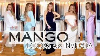 MANGO NUEVA COLECCIÓN de INVITADA | CREANDO LOOKS para EVENTOS GRWM + TRY ON HAUL | Lidia Siori