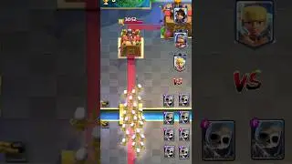 8× Skeletons vs All Tower 🔥🔥 #clashroyale #supercell #shorts