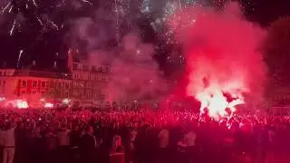 FCK-FANS FEJRER DET DANSKE MESTERSKAB