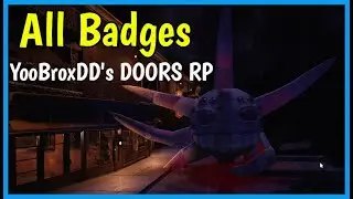 YooBroxDD's DOORS RP ALL BADGES Roblox 2024