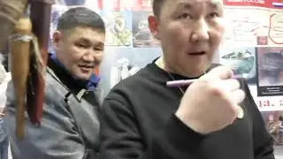 Сергей Тарабукин и Бааха Уус-Василий Попов! На Клинке 2023 у известных якутских мастеров-кузнецов!