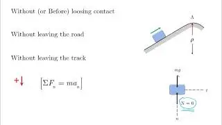 Normal and Tangential Equations of Motion - How to Solve Problems - Dynamics Tutorial