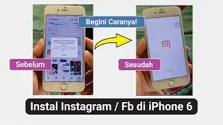 MUDAH!!! CARA INSTAL INSTAGRAM / FACEBOOK DI IPHONE 6, 6P, 5S, YG SUDAH TIDAK DIDUKUNG IOS 12 2023