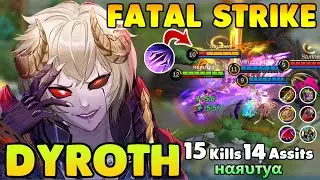 DYROTH BEST BUILD - BUILD DYROTH TOP GLOBAL  - DYROTH MOBILE LEGENDS