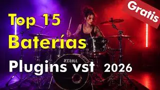 Los mejores 15 plugins vst gratis de Baterías 2026 (Best drums vst)