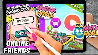 OMINE FRIEND 😍 5 PROMO CODES FOR MODE ACTIVATION MULTIPLAYER // HAPPY GAME WORLD // AVATAR WORLD 🌎
